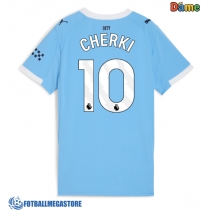 Fotballdrakt Dame Manchester City Rayan Cherki #10 Hjemmedrakt 2025-26 Kortermet